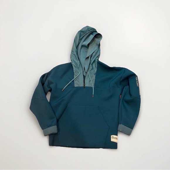 Jordan Other - Jordan 23 Engineered Hoodie Men’s Medium Teal Blue Half Zip Pullover